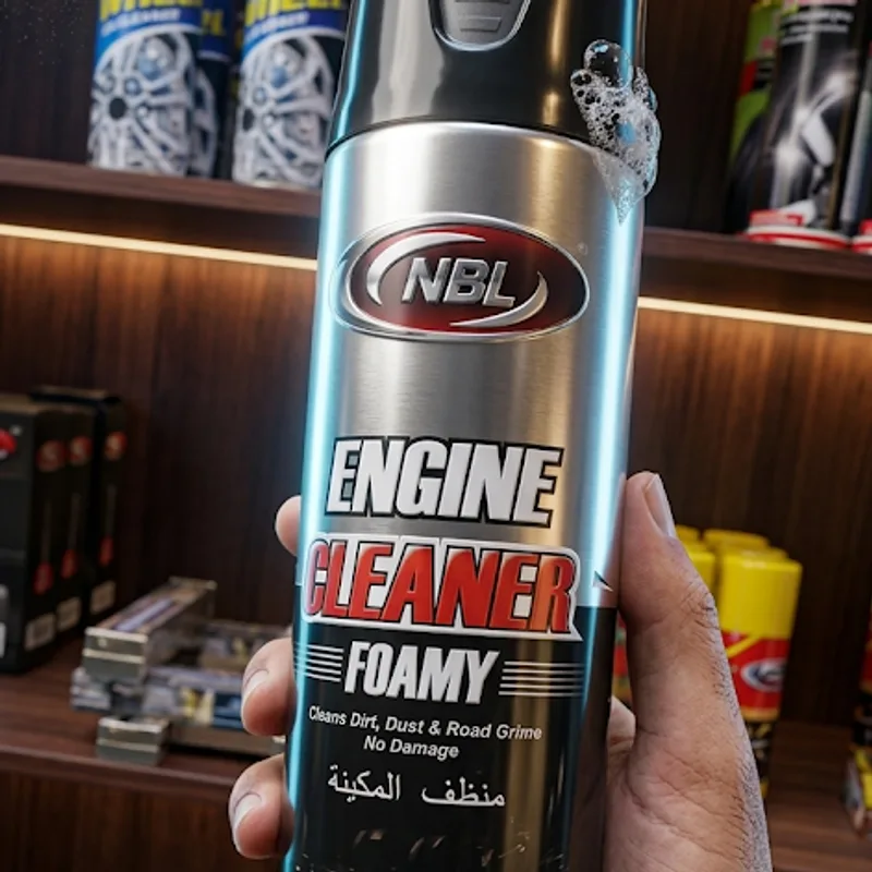 منظف المكينة الرغوي